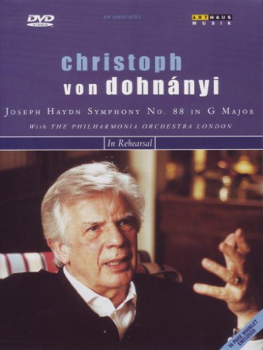 Comprar Christoph von Dohnányi - Joseph Haydns Sinfonie Nr.88 G-Dur [Alemania] [DVD] al mejor precio