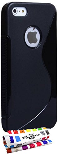 Comprar Muzzano F53S01-7253359 - Funda para Apple iPhone 5, color negro al mejor precio