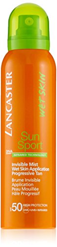 Comprar LANCASTER SUN SPORT invisible mist wet skin application SPF50 125 ml al mejor precio