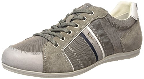 Comprar Geox U Houston A Zapatillas, Hombre, Multicolor (Dove Grey / Stone), 46 al mejor precio
