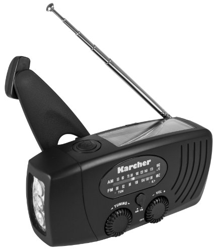 Comprar Kärcher KR 110 - Radio (Personal, Digital, AM, FM, 3,5 mm, 2,1 cm, 4,8 cm) Negro (importado) al mejor precio