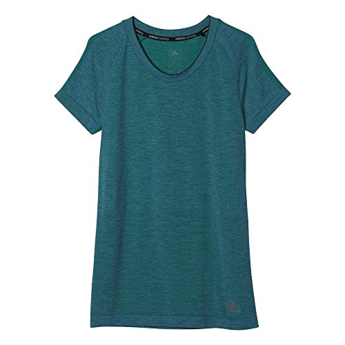 Comprar adidas AS Primeknit W - Camiseta para mujer, color verde , talla L al mejor precio