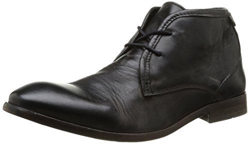 Comprar Hudson Cruise - Botines desert de cuero hombre, color negro, talla 46 al mejor precio