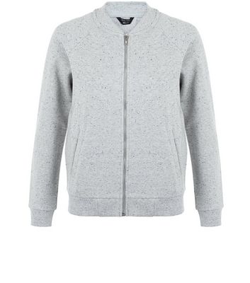 Comprar Teens Grey Marl Bomber Jacket al mejor precio