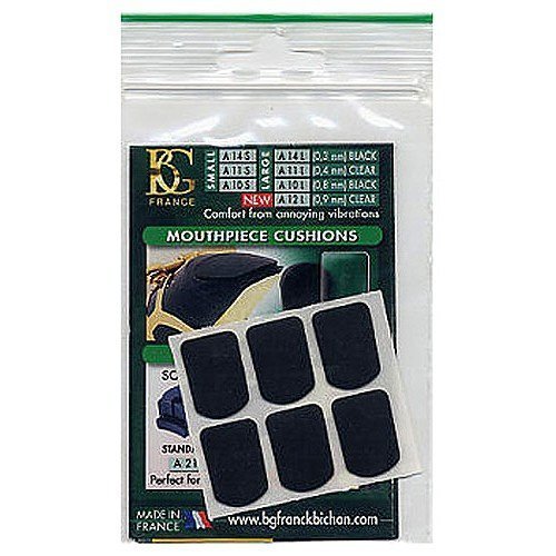 Comprar BG: A10S Small Mouthpiece Cushion - Black (Pack of 6). para Clarinete, Saxofón al mejor precio