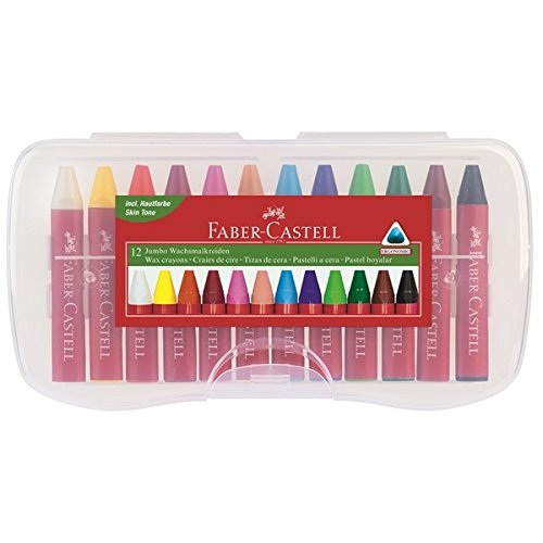Comprar Faber-Castell 120011 - Set de 12 ceras gruesas al mejor precio