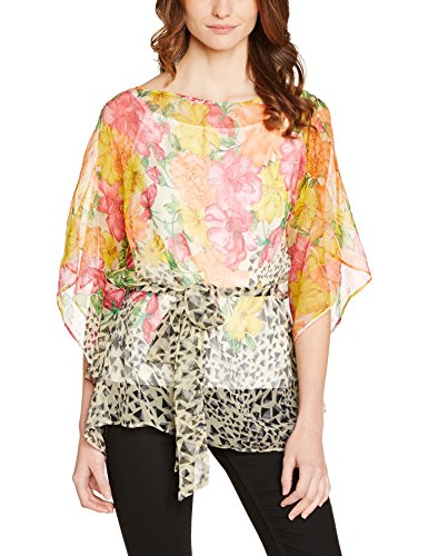 Comprar Derhy S520112 - Camiseta manga corta, con manga corta para mujer, color elfenbein - beige, talla 42 al mejor precio