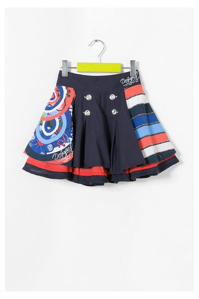Comprar Desigual - Mujer - Falda a capas para niña - Gelida - Size 5/6 al mejor precio