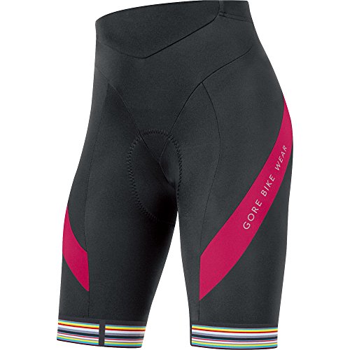 Comprar Gore Bike Wear Power Lady 3.0 - Malla corta para mujer, color negro / rosa, talla 36 al mejor precio