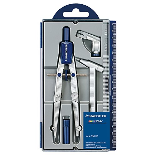 Comprar Staedtler Noris Club 550 02 - Compás con alargador y caja, color plateado al mejor precio