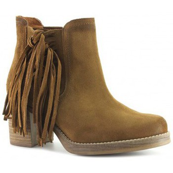 Comprar Botines MTNG Botines Camperos Tacón Flecos Mustang 94467 al mejor precio