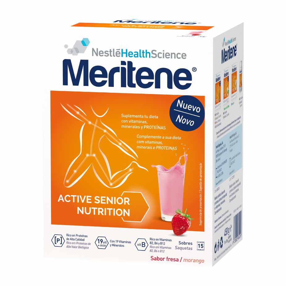 Comprar Meritene Fresa 15 Sobres al mejor precio