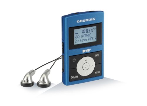 Comprar Grundig Micro 75 DAB+ - Radio (pantalla LCD, 3.5 mm, USB), azul al mejor precio