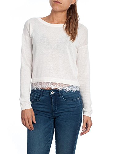 Comparar mejores precios NAFNAF Jersey Blanco Roto L con descuentos Comprar NAFNAF Jersey Blanco Roto L al mejor precio