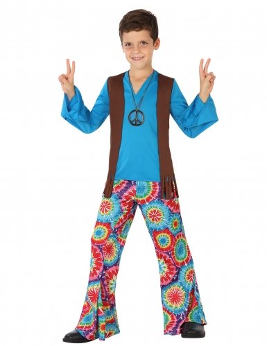 Comprar Atosa - Disfraz Hippie para niño, talla XL, 10-12 años (111-28453) al mejor precio