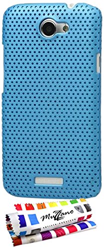 Comprar Muzzano Alveolia - Funda para HTC One X, color azul lago al mejor precio