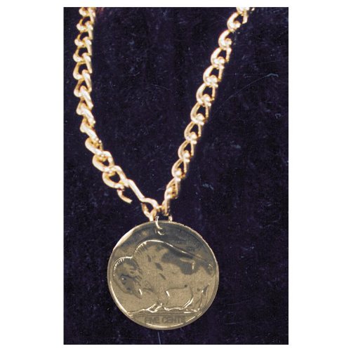 Comprar Gold Metal Medallion On Chain (accesorio de disfraz) al mejor precio