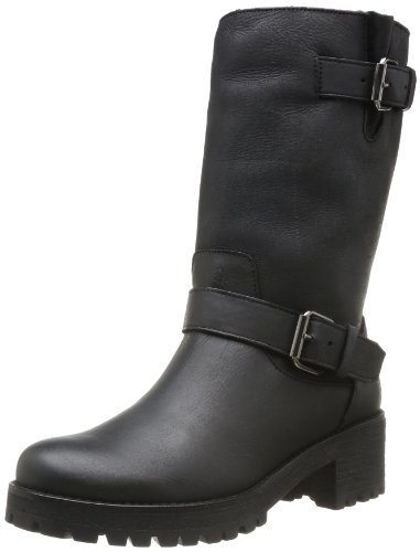 Comprar Us Polo Assn Flavia Leather - Botas biker, talla: 41, color: negro - Noir (Blk) al mejor precio