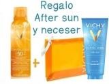 Comprar Vichy capital soleil bruma hidratante spf50 200 ml+regalo after sun 100 ml+neceser al mejor precio
