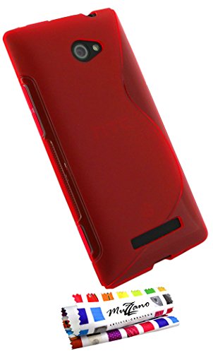 Comprar Muzzano F65S6-96908507 - Funda para HTC 8X, color rojo al mejor precio