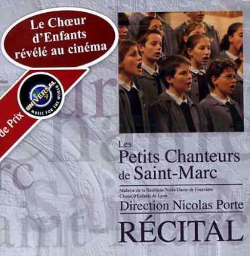 Comprar 3017091 CD Les Petits Chanteurs de Saint-Marc - Récital al mejor precio