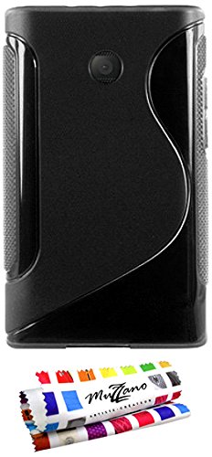 Comprar Muzzano F44S01-5632389 - Funda para LG Optimus L3, color negro al mejor precio