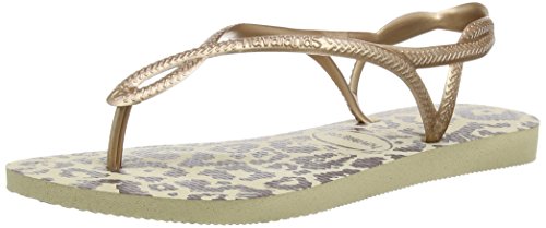 Comprar Havaianas Luna Animals - Flip-Flop, Oro (Sand Grey), 43/44 al mejor precio