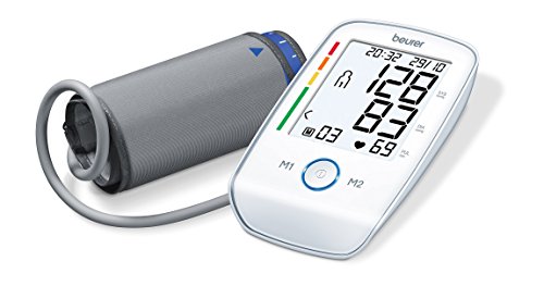 Comparar mejores precios Beurer BM-45 - Tensiómetro de brazo, indicador OMS, memoria 2 x 60 mediciones, color blanco con descuentos Comprar Beurer BM-45 - Tensiómetro de brazo, indicador OMS, memoria 2 x 60 mediciones, color blanco al mejor precio