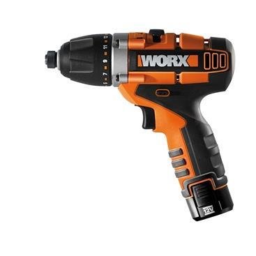 Comprar Worx WX283 - Atornillador, taladro, destornillador de impacto a batería Worx 12V Li-Ion al mejor precio