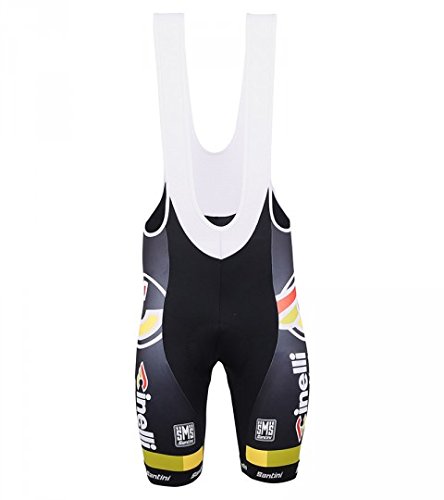 Comprar Santini Replica - Culotte, talla S, color negro / naranja al mejor precio