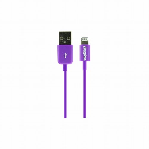 Comprar Energizer LCAEHUSYIPPU2 Lightning Connector - Cable de datos para iPhone 5, color morado al mejor precio