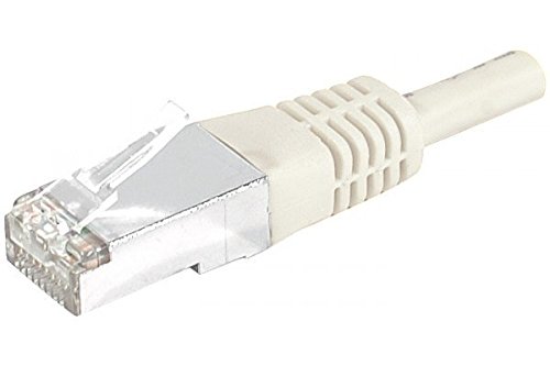 Comprar Dexlan 852512 - Cable de red RJ45 (FTP, cat. 6, 0,50 m), color gris al mejor precio