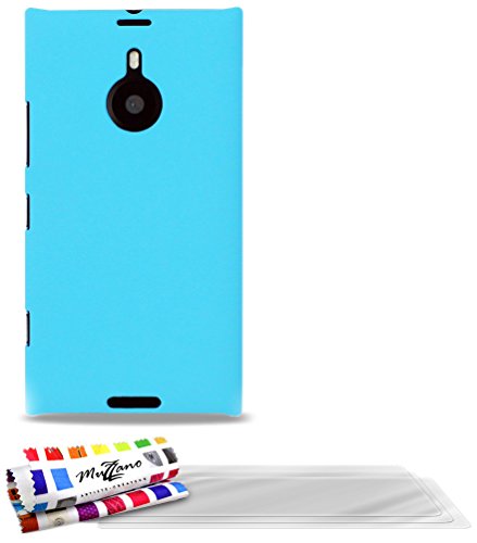 Comprar Muzzano F24829 - Funda para Nokia Lumia 1520 + 3 protecciones de pantalla, color azul lago al mejor precio