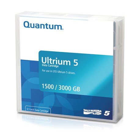 Comprar Quantum MR-L5MQN-01 cinta en blanco - Cinta virgen (LTO, 3000 GB, 1000000 Pasos, 280 MB/s, Rojo, 10 - 45 °C) al mejor precio