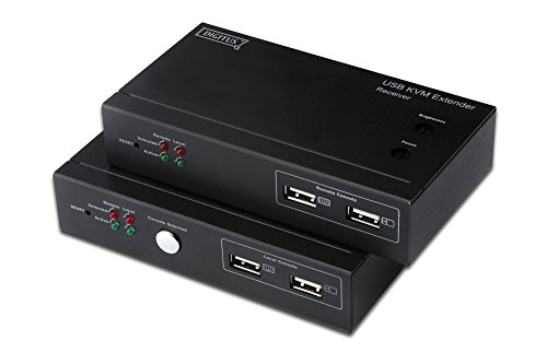 Comprar Digitus DS-51200 - Extensor de red KVM (USB, Cat 5), color negro al mejor precio
