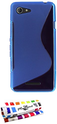 Comprar Muzzano F868683 - Funda para Sony Xperia E3, color azul al mejor precio
