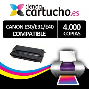 Comprar Toner CANON E30/E31/E40 (4.000pag.) compatible, sustituye al toner original CANON REF. 1491A003Toner CANON E30/E31/E40 (4.000pag.) compatible, sustituye al toner original CANON REF. 1491A003 al mejor precio