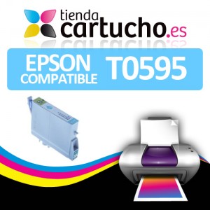 Comprar CARTUCHO COMPATIBLE EPSON T0595 LIGHT CYAN CARTUCHO COMPATIBLE EPSON T0595 LIGHT CYAN al mejor precio