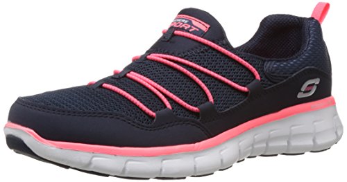 Comprar Skechers Synergy Loving Life - Zapatillas de material sintético para mujer, azul, talla 39 al mejor precio