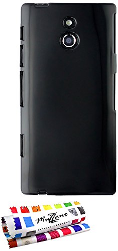 Comprar Muzzano F13902 - Funda para Sony Xperia P, color negro al mejor precio