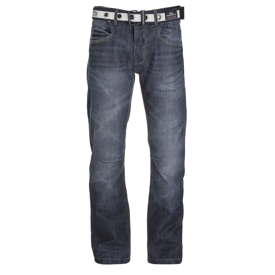 Comprar Crosshatch Men's New Baltimore Denim Jeans - Dark Wash - 30S al mejor precio