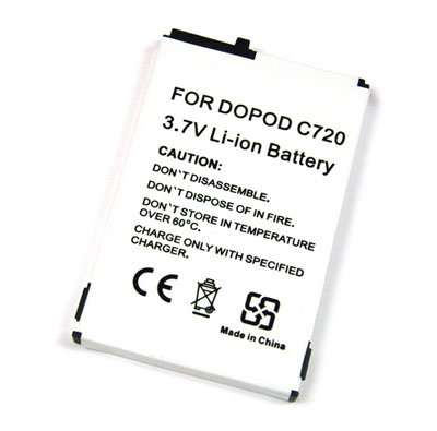Comprar Bateria Dopod 720, para HTC S620, Excalibur, Litio Ion al mejor precio