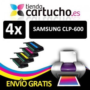 Comprar PACK 4 (ELIJA COLORES) CARTUCHOS COMPATIBLES SAMSUNG CLP 600PACK 4 (ELIJA COLORES) CARTUCHOS COMPATIBLES SAMSUNG CLP 600 al mejor precio