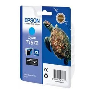 Comprar T1572: cartucho de tinta cian original epson - 25 ml al mejor precio