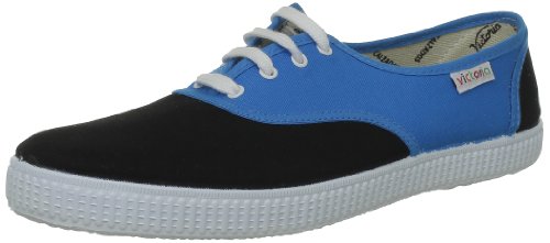 Comprar victoria Inglesa Bicolor - Zapatillas de tela unisex, Azul (Bleu (Turquesa Negro)), 46 al mejor precio