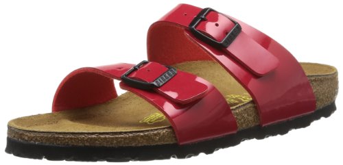 Comprar Birkenstock Sydney Birko Flor - Zuecos para mujer, color tango red, talla 35 al mejor precio