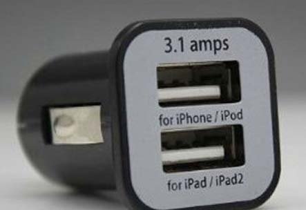 Comprar Cargador doble de coche usb 3A color negro al mejor precio