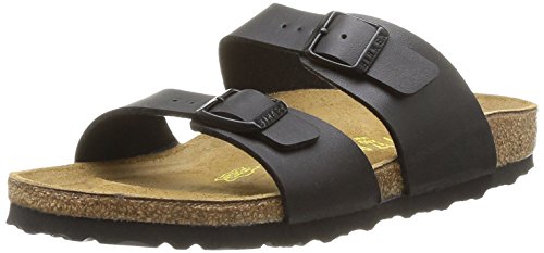 Comprar Birkenstock Sydney Birko Flor - Sandalias bio, color Negro, talla 35 al mejor precio