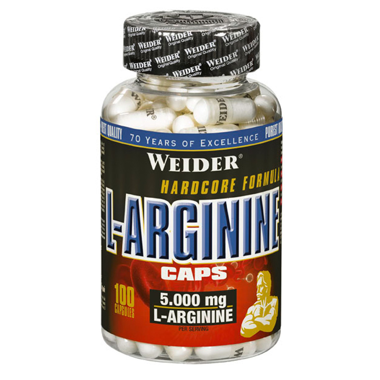 Comprar L-Arginine Weider 100 Cápsulas al mejor precio