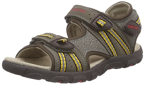 Comprar GeoxJR SANDAL STRADA A - Sandalias de Punta Descubierta Niños
, color Marrón, talla 35 al mejor precio